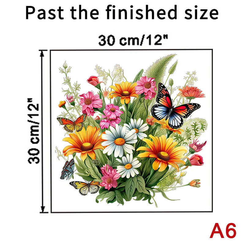 Butterfly Flower Waterproof Toilet Sticker Bathroom Toilet Seat Beautification Decorative Sticker Self-adhesive Decals