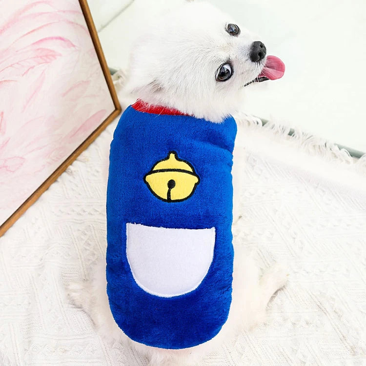 Cute Fleece Dog Winter Coat