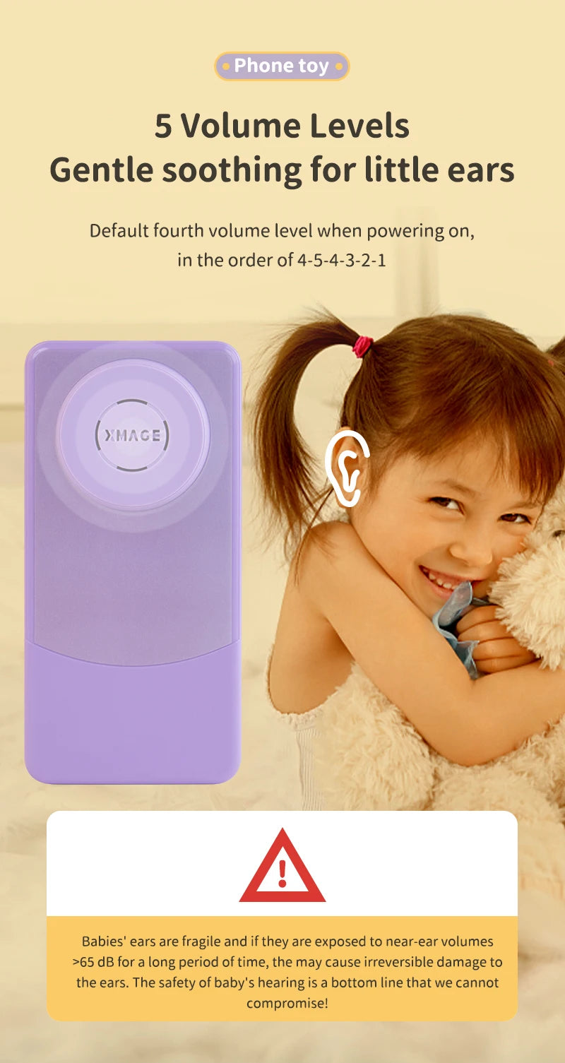 Baby Simulation Mobile Phone Toy