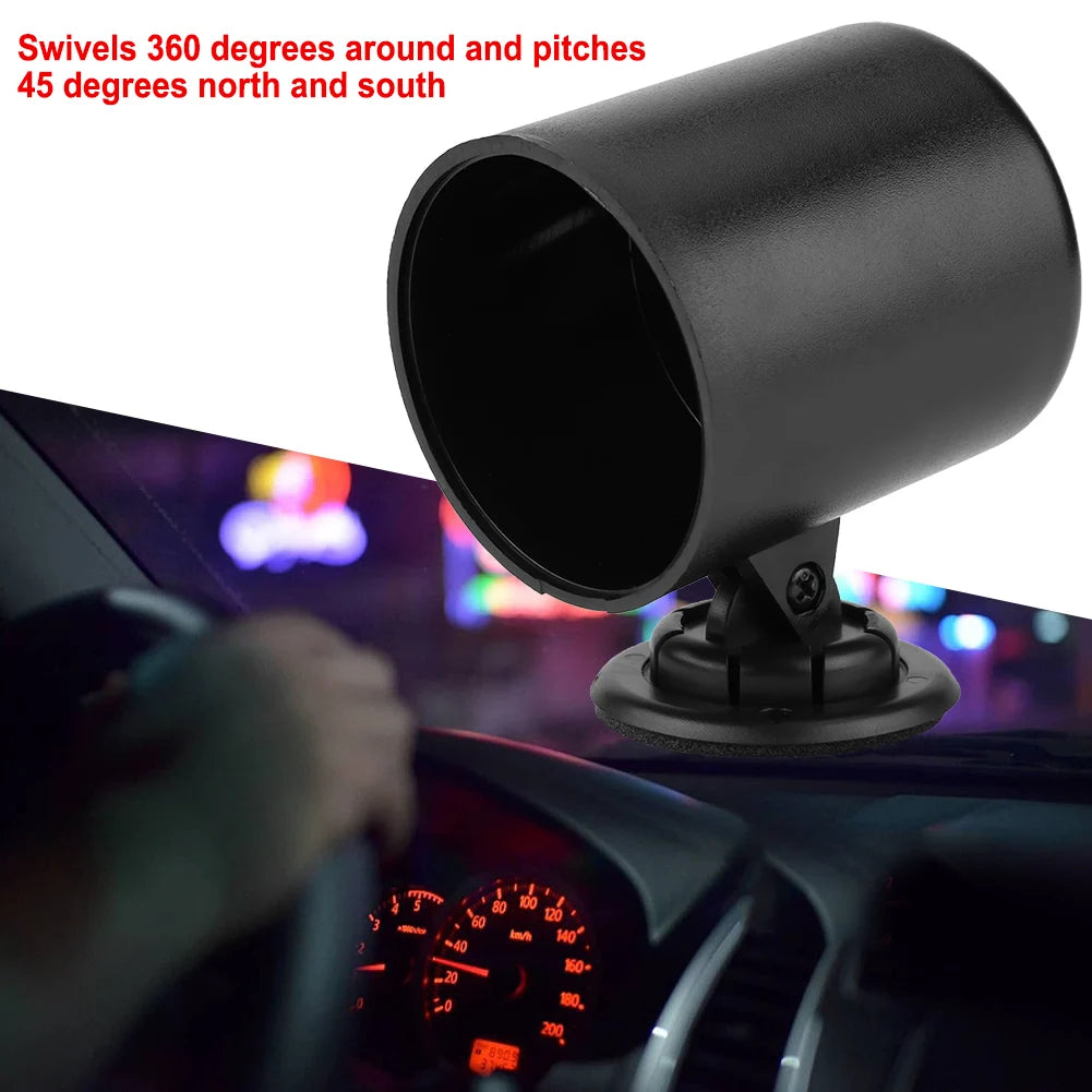 60mm/2.4inch Car Dashboard Gauge Meter Cup Swivel Pod Mount Holder