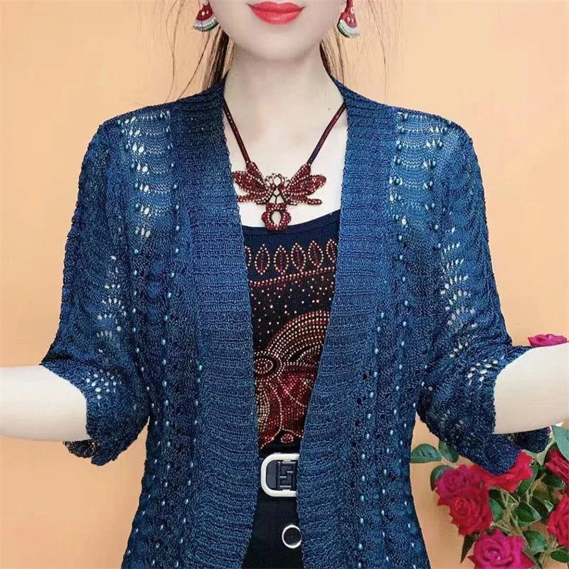 Silk Cardigan