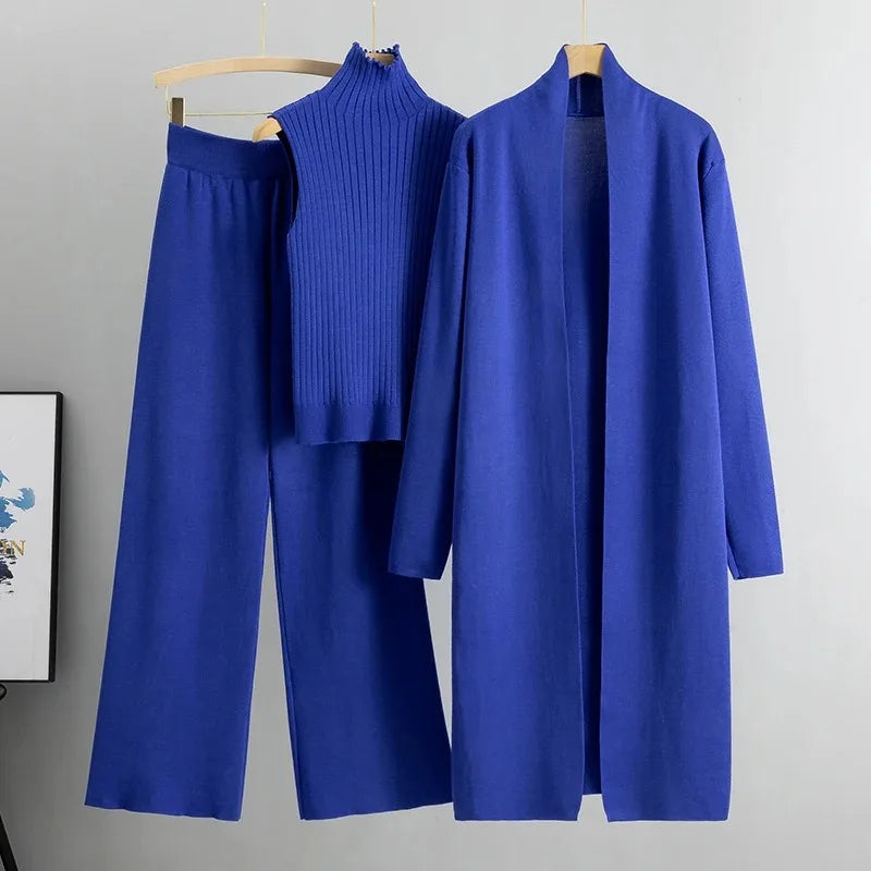 3 Piece Women Cardigan