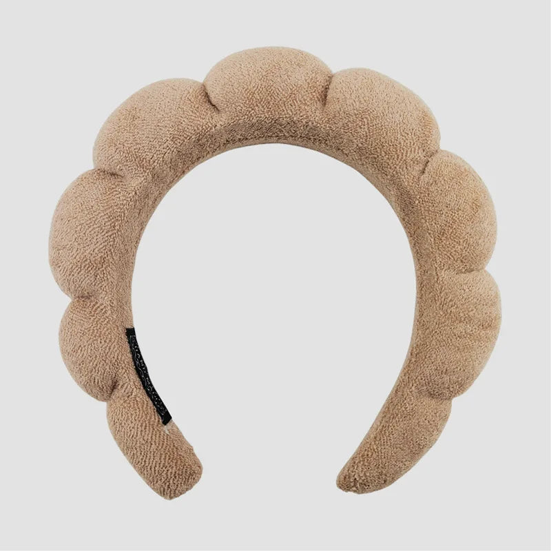 Multifunction Sponge Headband For Face Washing, Makeup Removal & Shower Hair Band