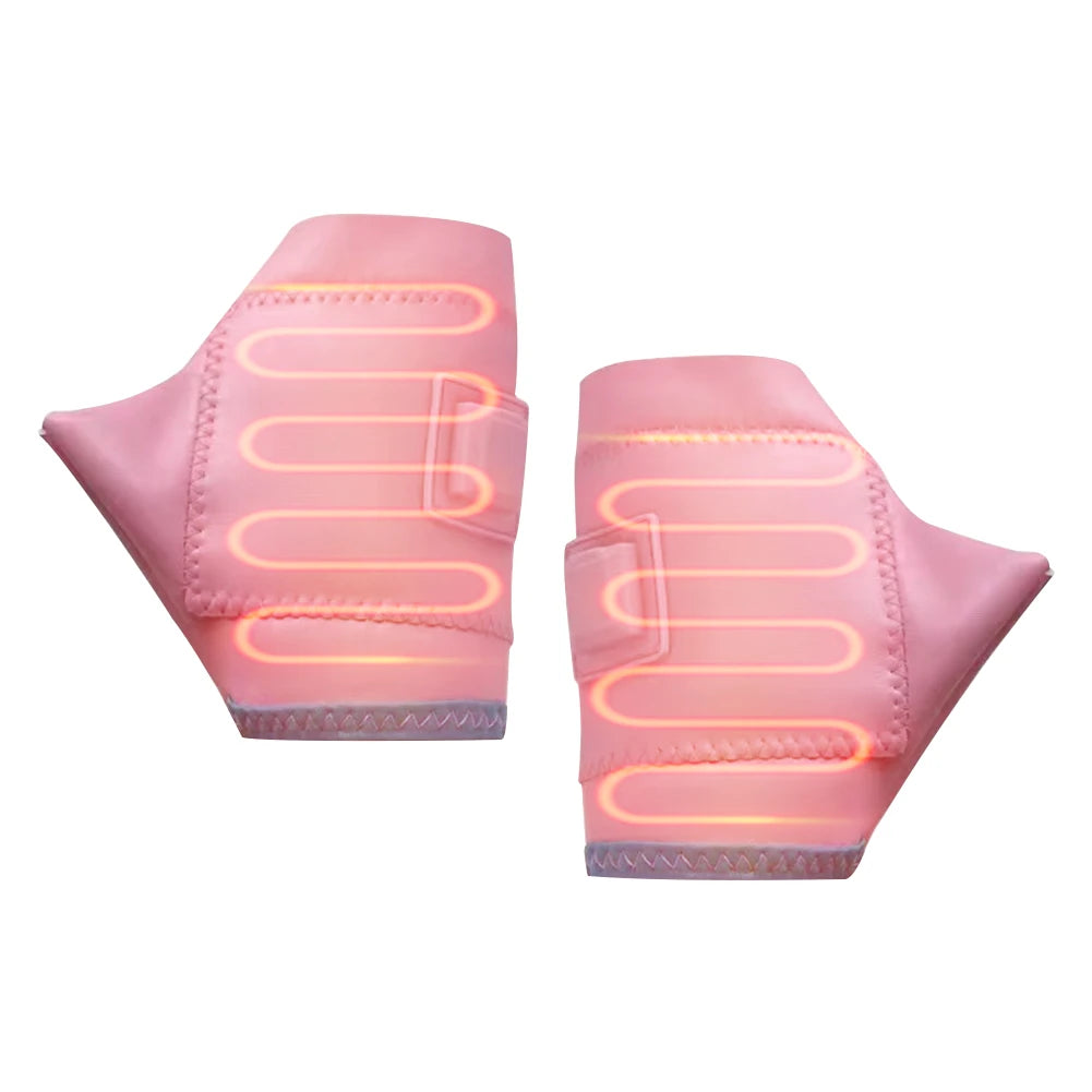 Self-Heating Electric Gloves Winter Hand Warmer Temperature Control USB Rechargeable Heated Gloves Outdoor Riding Thermal Gloves