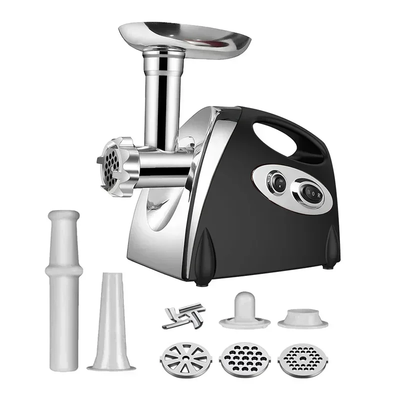 Electric Meat Grinder Powerful Heavy Duty Meat Mincer filler Sausage Grinder Stainless Steel Food Processor Sausage Stuffer