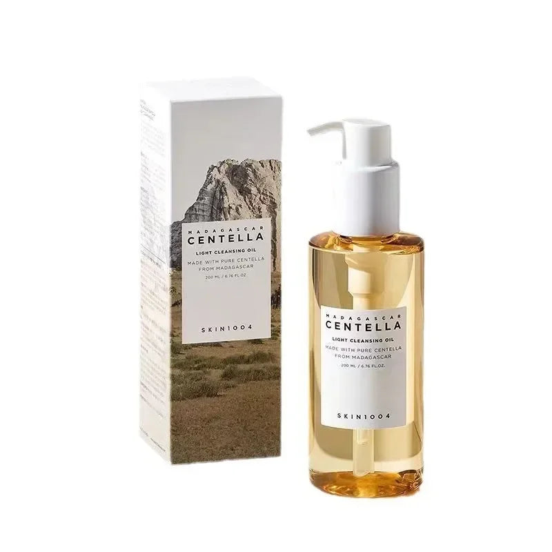 Korean Centella Brightening Face Moisturising Cream and Makeup Cleaning Oil Skincare Products Set
