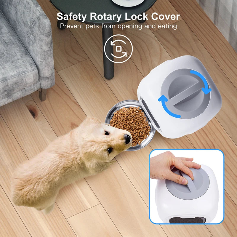 Intelligent Automatic Pet Feeder – Precise Cat & Dog Feeding Device