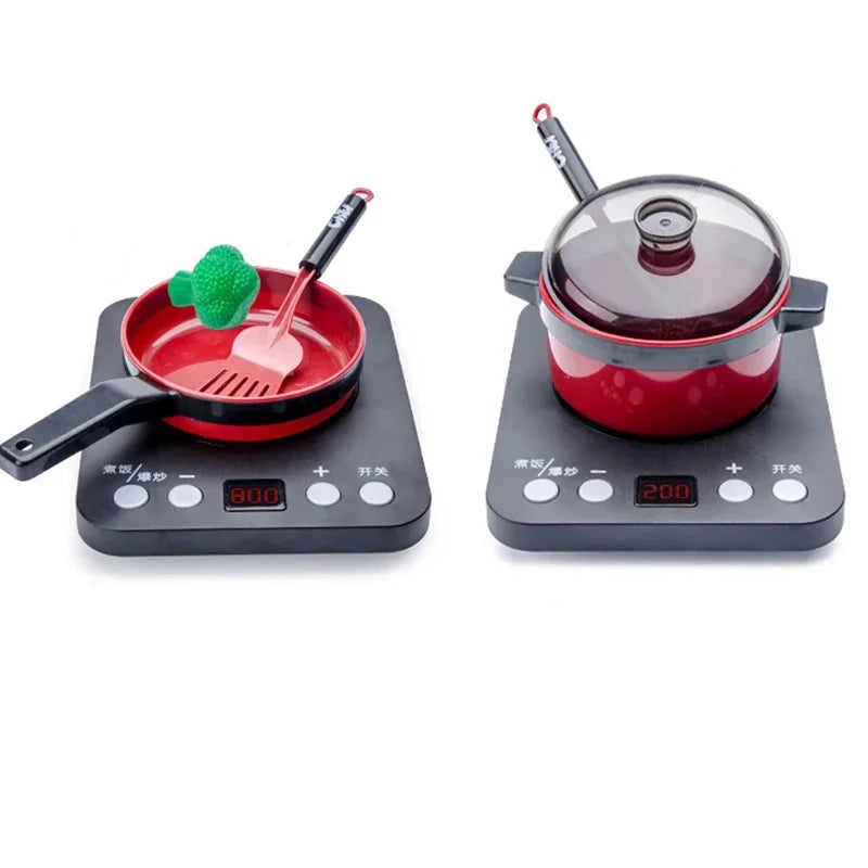 Set For Kids Kitchen Toys Girl Cooking Baby Cutting Fruit Cooking Kitchen Utensils Children's Simulation Education Pretend Play