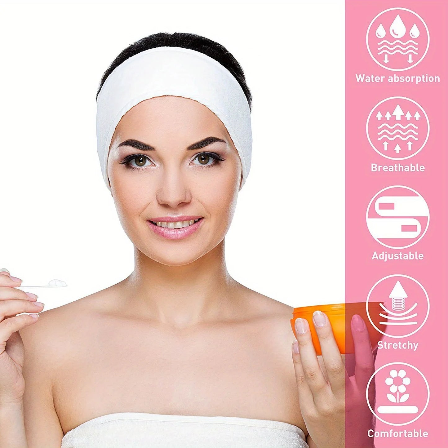 Adjustable Make Up Headbands