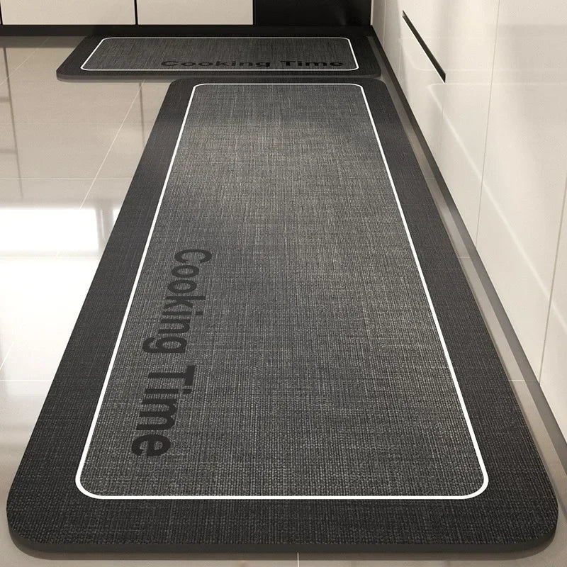 Kitchen Rug Super Absorbent Kitchen Mat for Floor Non-slip Rugs Bathroom Mat Washable Kitchen Carpet