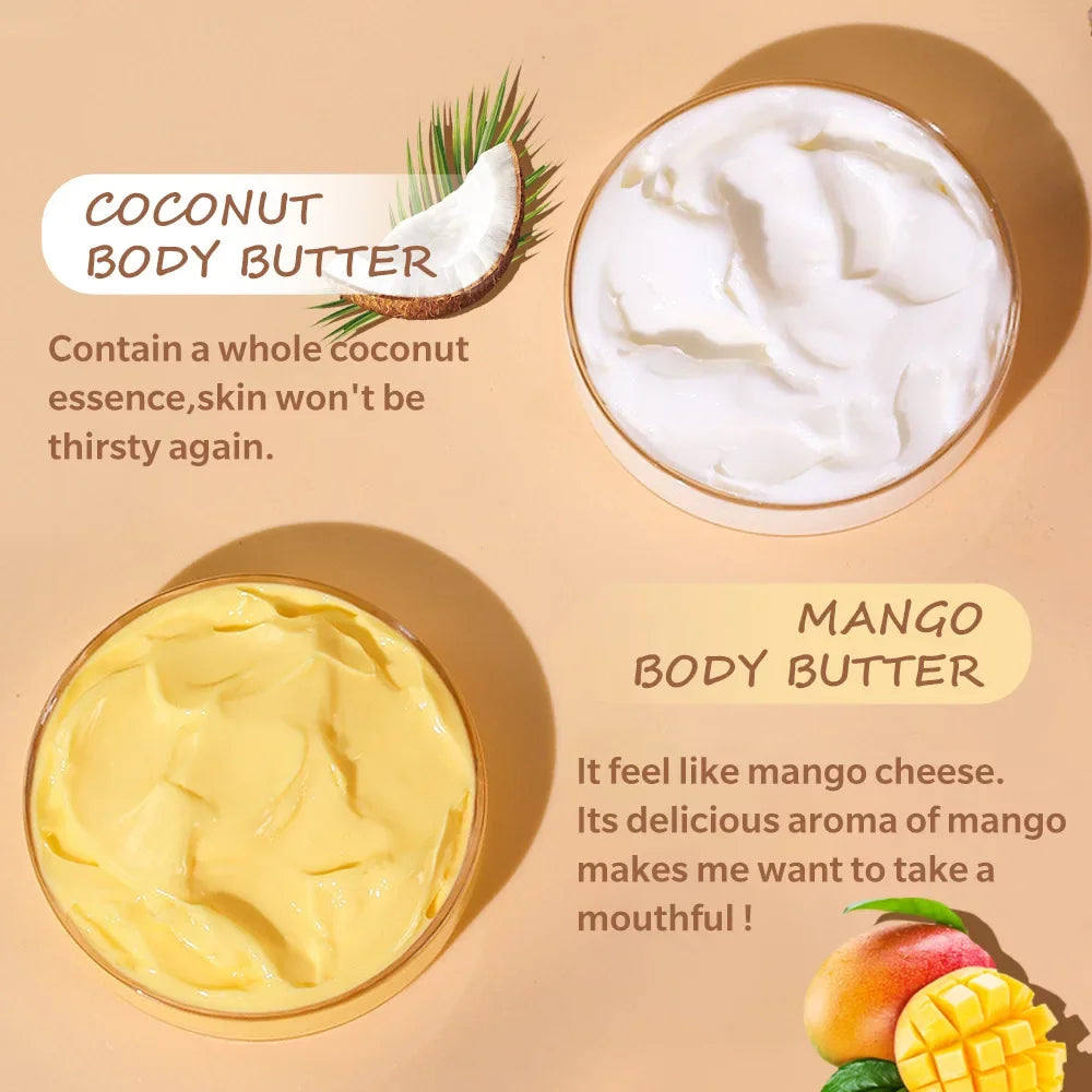 Coconut & Mango Flavor Body Butter Cream