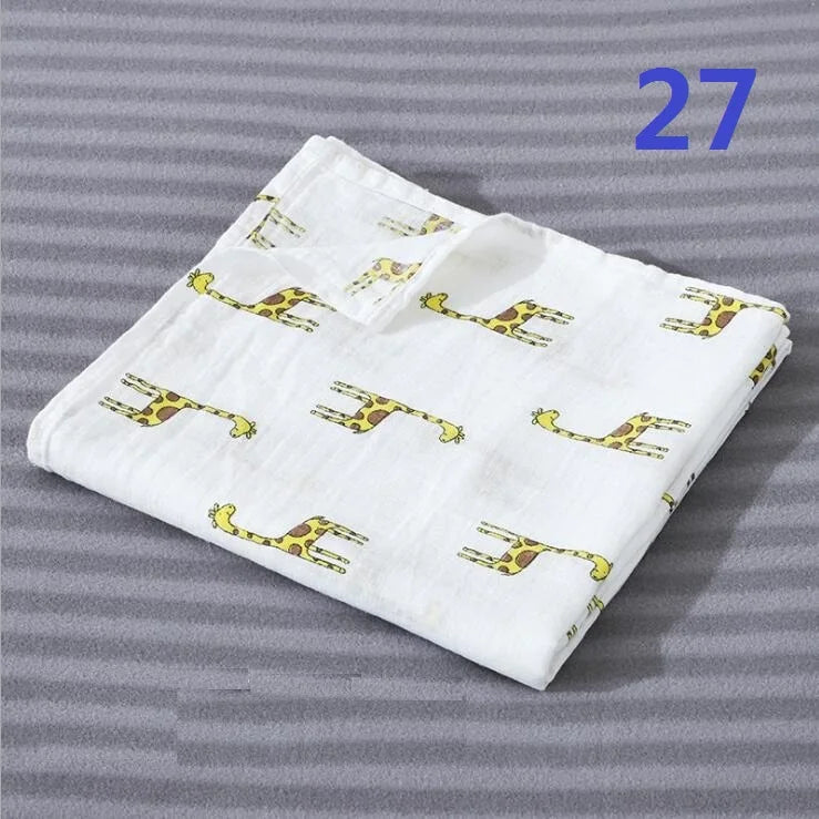 29 Super Soft Cotton Muslin Baby Swaddle Blanket Designs