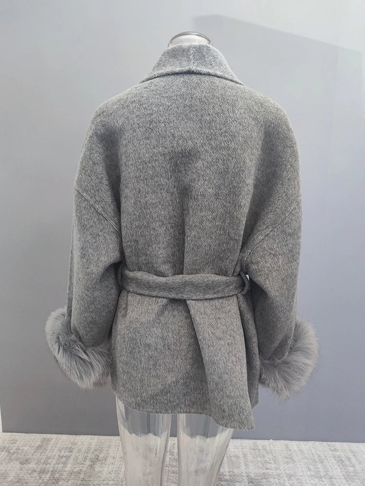 Elegant Lady Overcoat