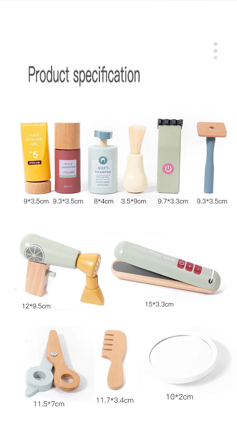 Toy Makeup & Hairdressing Set