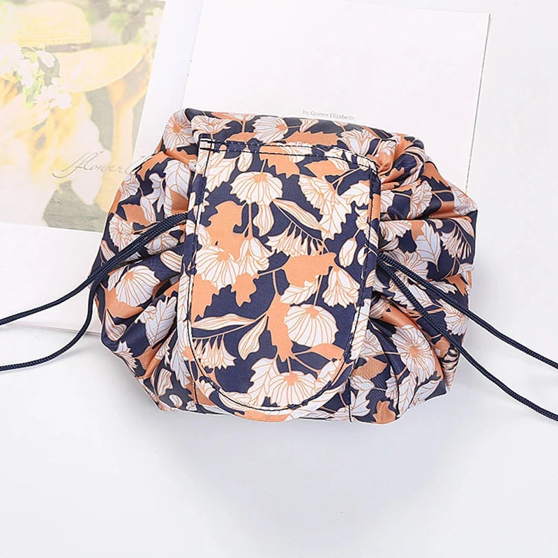 Women Drawstring Travel Storage Cosmetic Bag