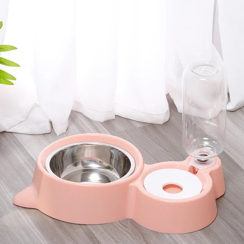 Automatic Silicone Water & Food Dispenser Bowls