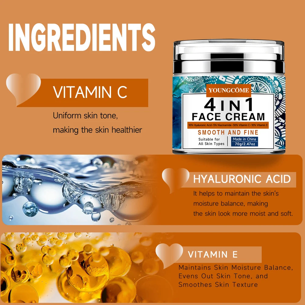 4 IN 1 Face Retinol Face Cream