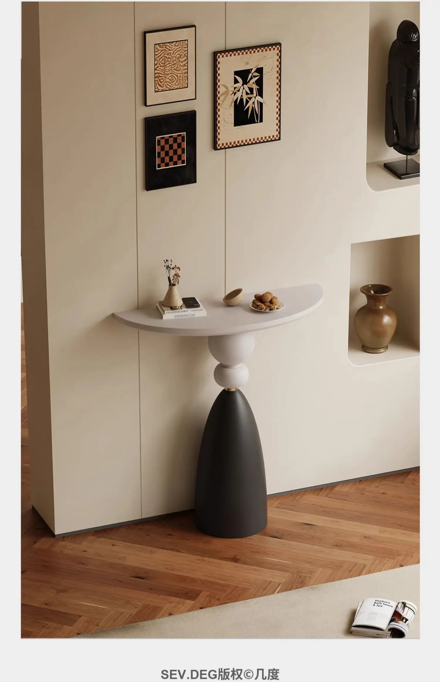 Luxury Feel Corner Table Simple Living Room Hallway Entrance Console Tables Modern Style Consolle ingresso Home Furniture