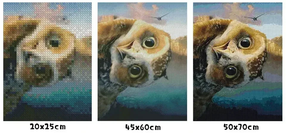Cute Cow DIY Diamond Painting Kit Funny Ox Animals Pictures Diamond Embroidery Mosaic Oil Painting Handicraft Home Decor