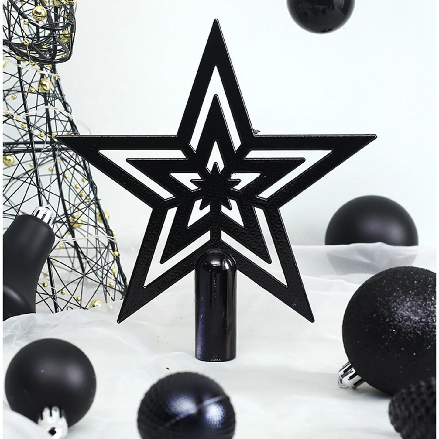 Christmas Tree Hanging Balls Decoration Easy to Hang Lightweight Durable Balls for Parties Weddings Office Buildings MIAO