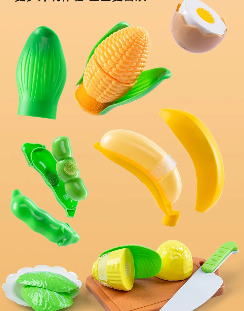 DIY Fruit Cutting Fruits And Vegetables Toys