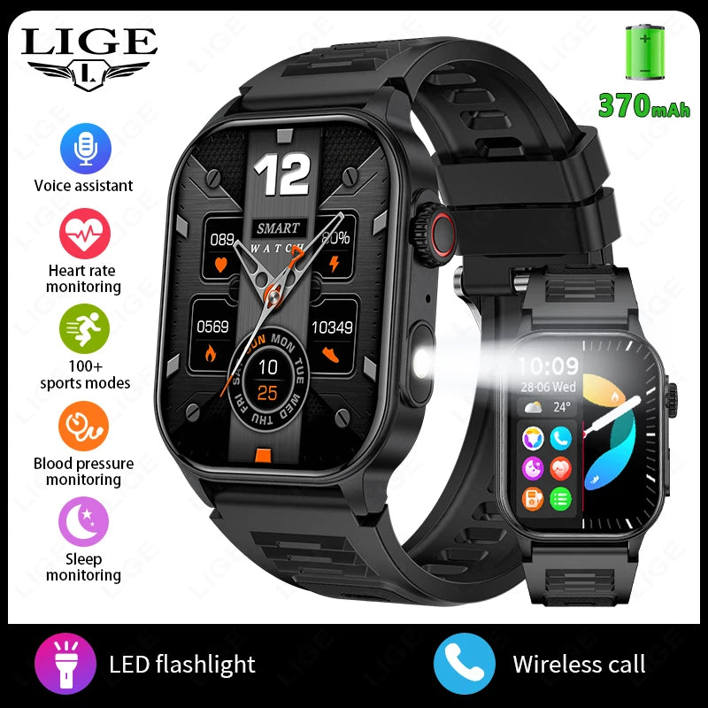 LIGE Bluetooth Smart Watch
