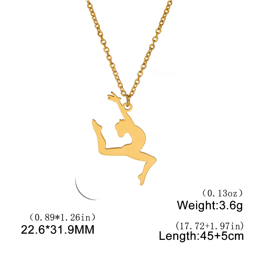 Rhythmic Gymnastics Necklace