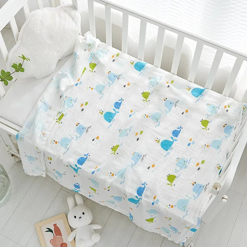 29 Super Soft Cotton Muslin Baby Swaddle Blanket Designs
