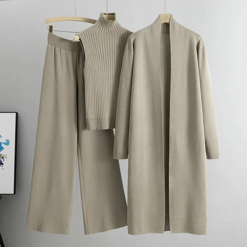 3 Piece Women Cardigan