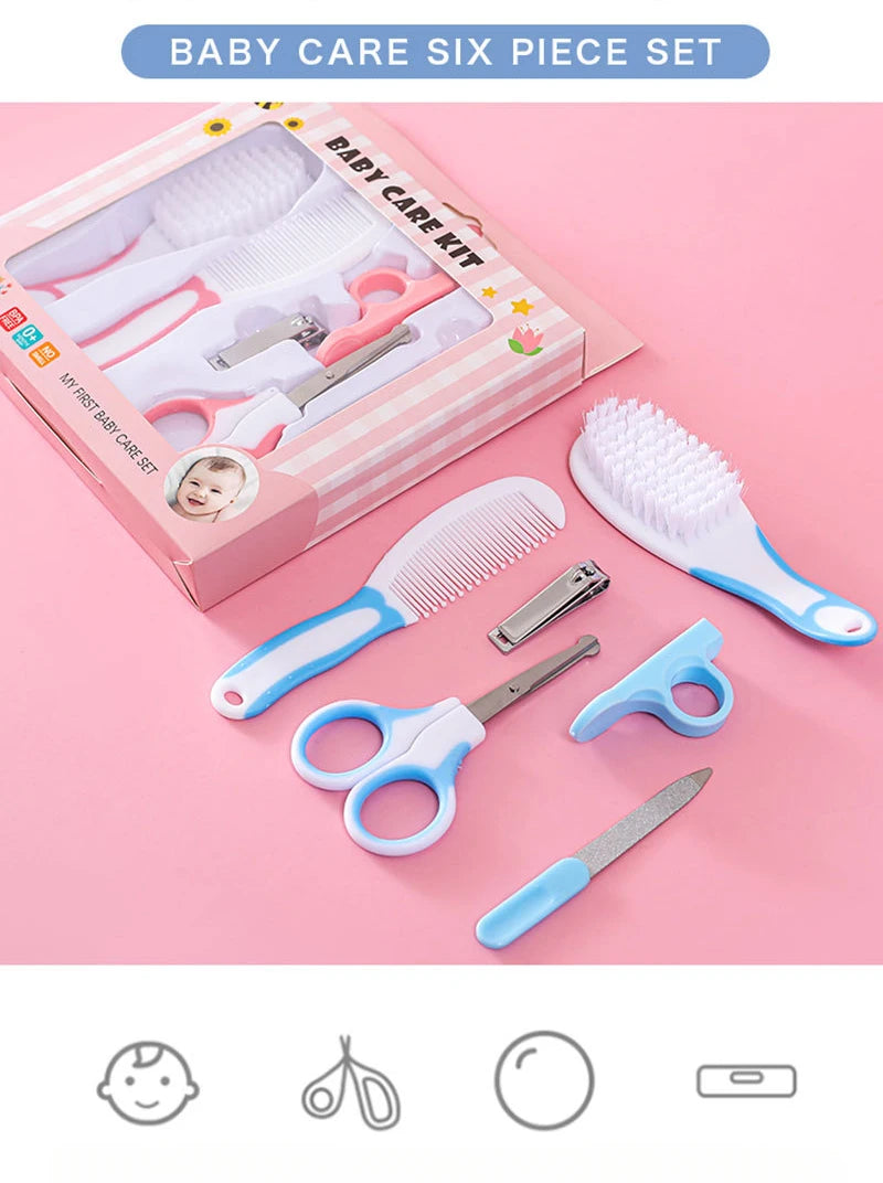 6pc Baby Care and Cleaning Nail Clipper Combination Set