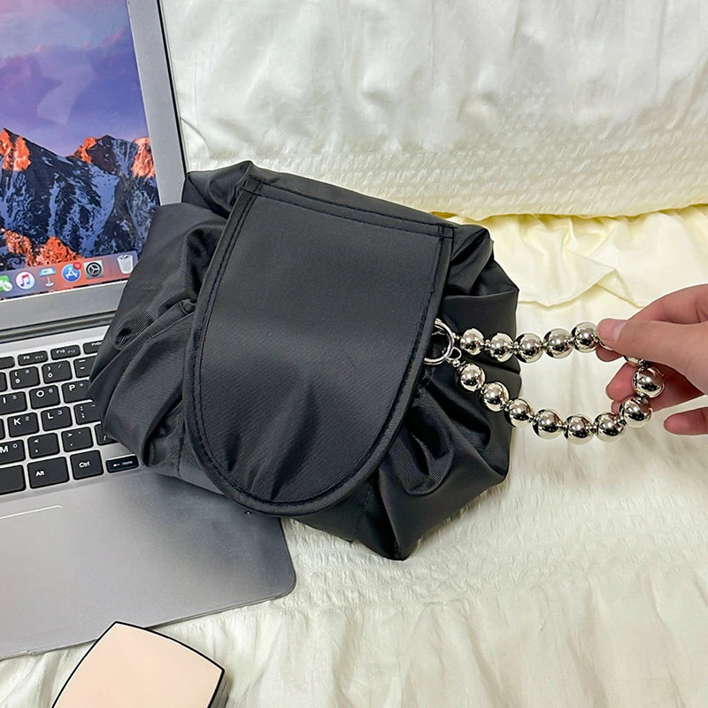Women Drawstring Travel Storage Cosmetic Bag