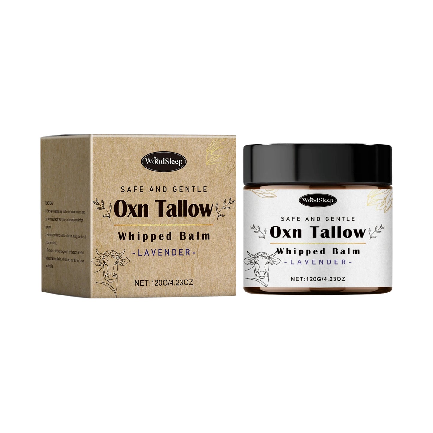 Beef Tallow Cream for Dry Damaged Skin