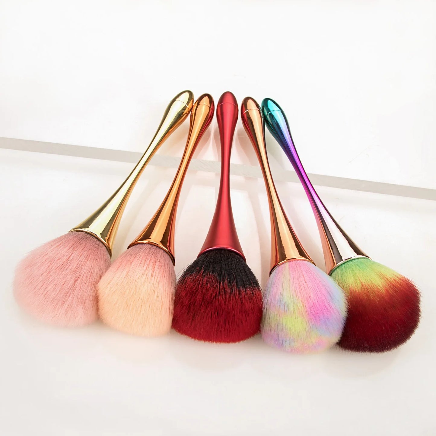 Rose Gold Professional Powder Blush Brush