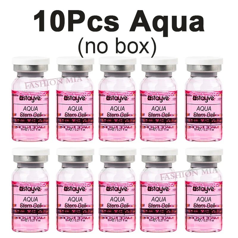 Korea Stayve 8ml Aqua Stem Cell Crosslinked Hyaluronic Acid Facial Essence Collagen Ampoule Repair Rejuvenation Serum Skin Care