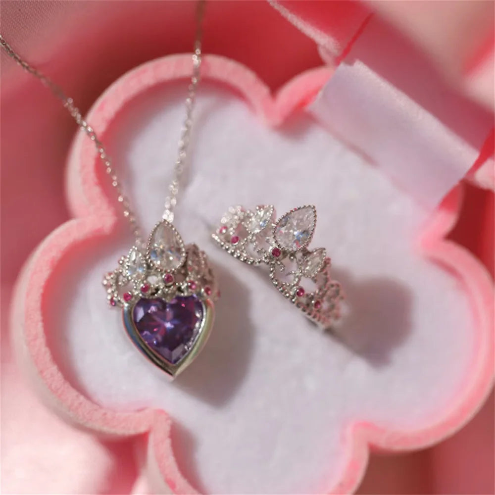 Charm Rapunzel Crown Ring