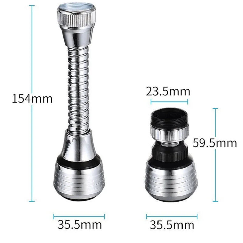 Filter Spray Dual-mode 360 ° Adjustment Kitchen Sink Faucet Extender
