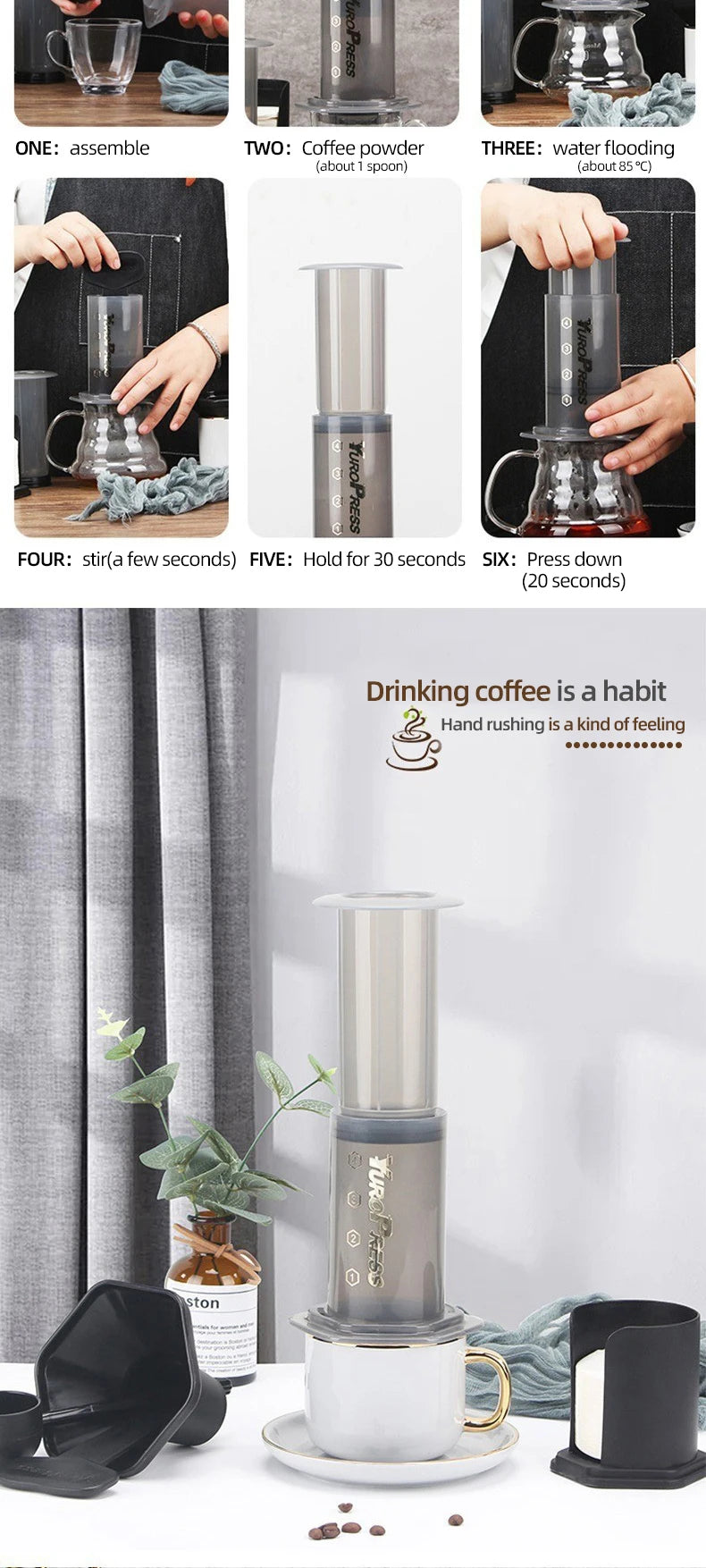Portable Espresso Coffee Maker