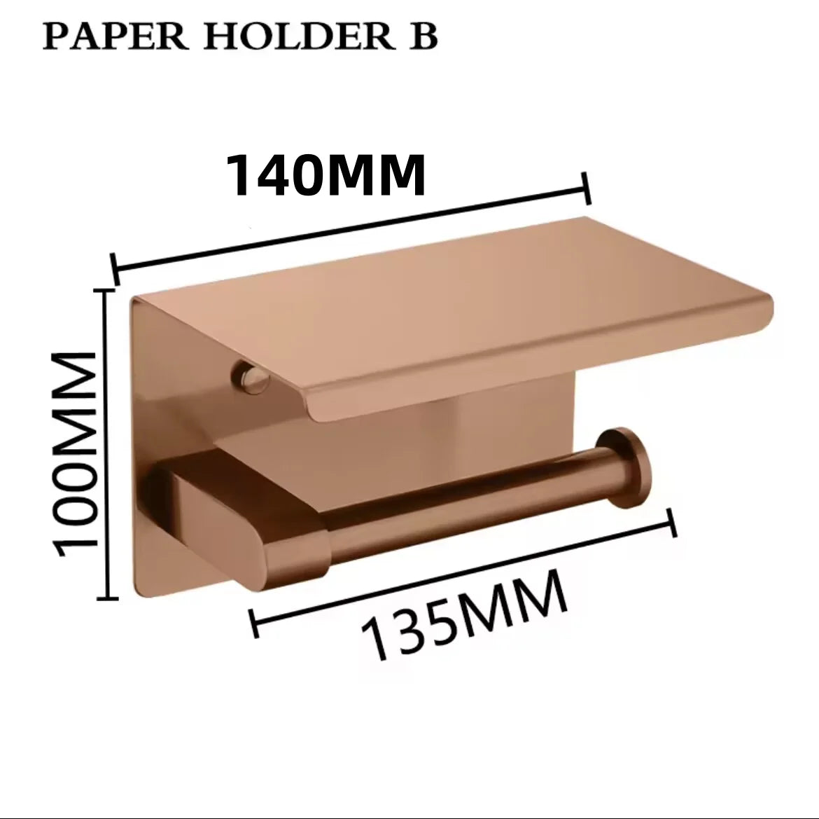 Brushed Rose Gold Towel Rack Single And Double Rod Ring Paper Holder Robe Hook Soap Dispenser Toilet Brush Bathroom Accessories