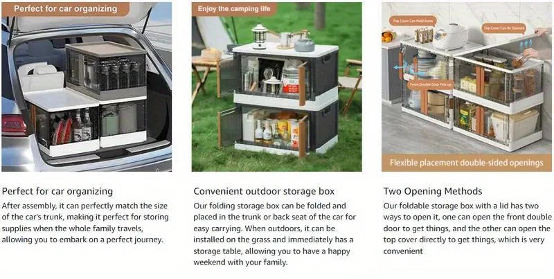 Collapsible Storage Bins, 2-Pack of Large Stackable Wheeled Clothing, Shoe, Bedroom, Office Organizer, Foldable Containers