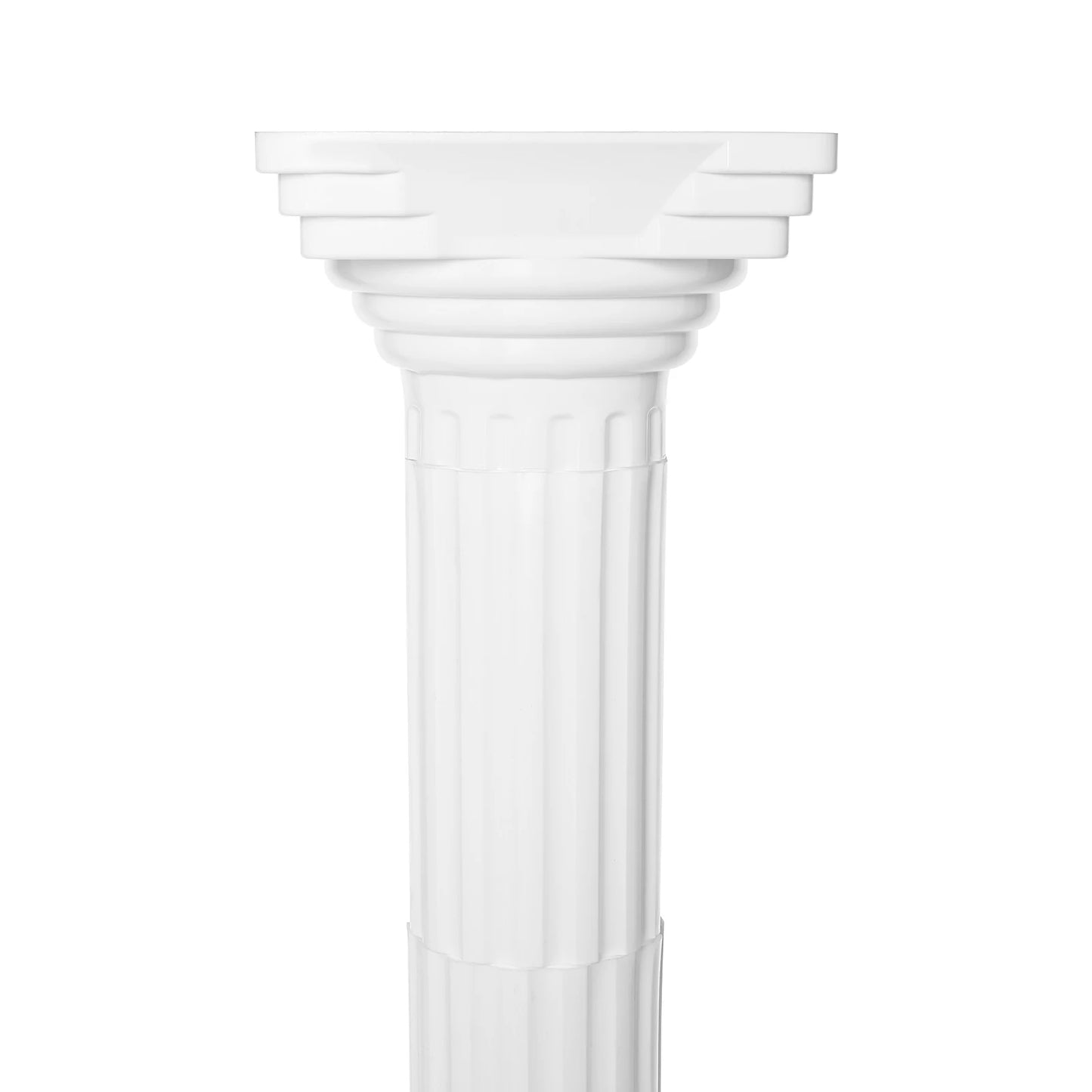 European-Style White Pillar: Elegant Decor for Weddings and Gatherings, Enhancing Charm and Romance