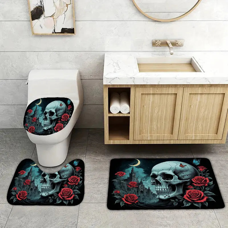 3pcs Halloween Bathroom Set