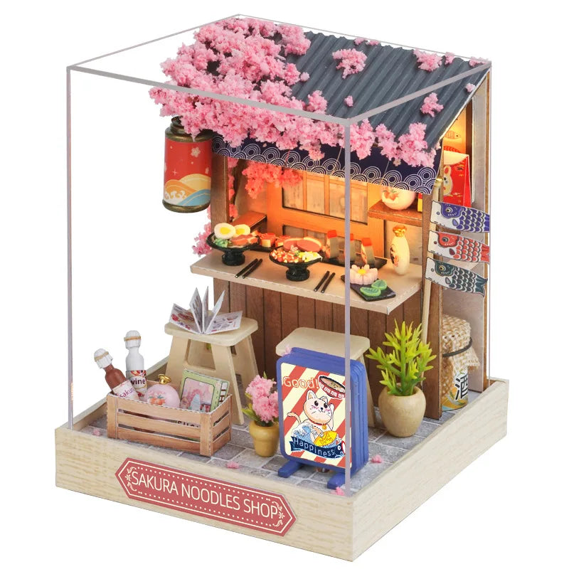 Mini DIY Flower Doll House Kit