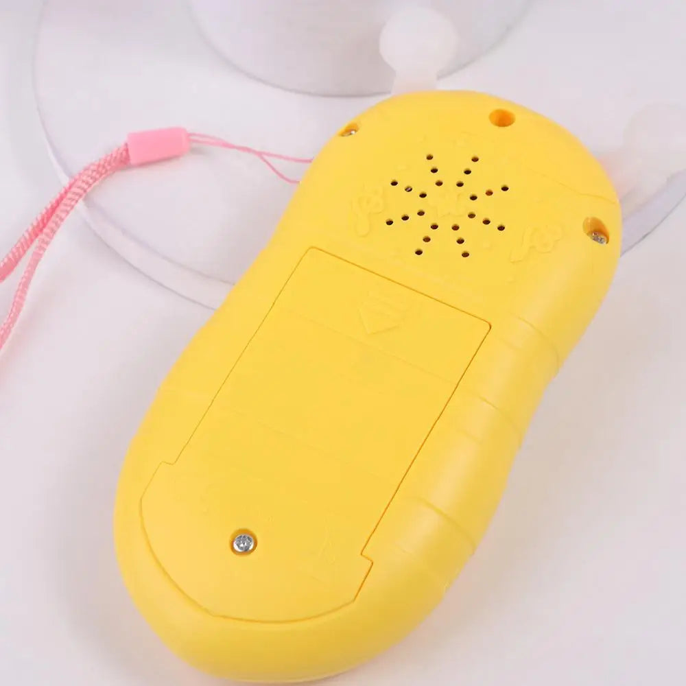 Simulation Phone Electronic Baby Cell Phone Toy Electronic Voice Toy Phones Musical Toys Silicone Safe