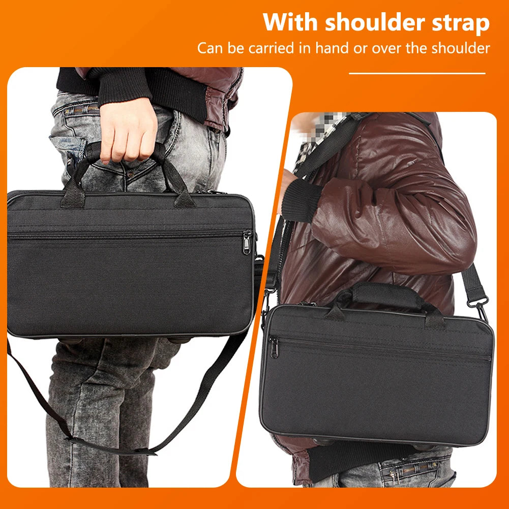Clarinet Case Oxford Cloth Clarinet Gig Bag Clarinet Storage Carrying Case Clarinet Protection Accessories