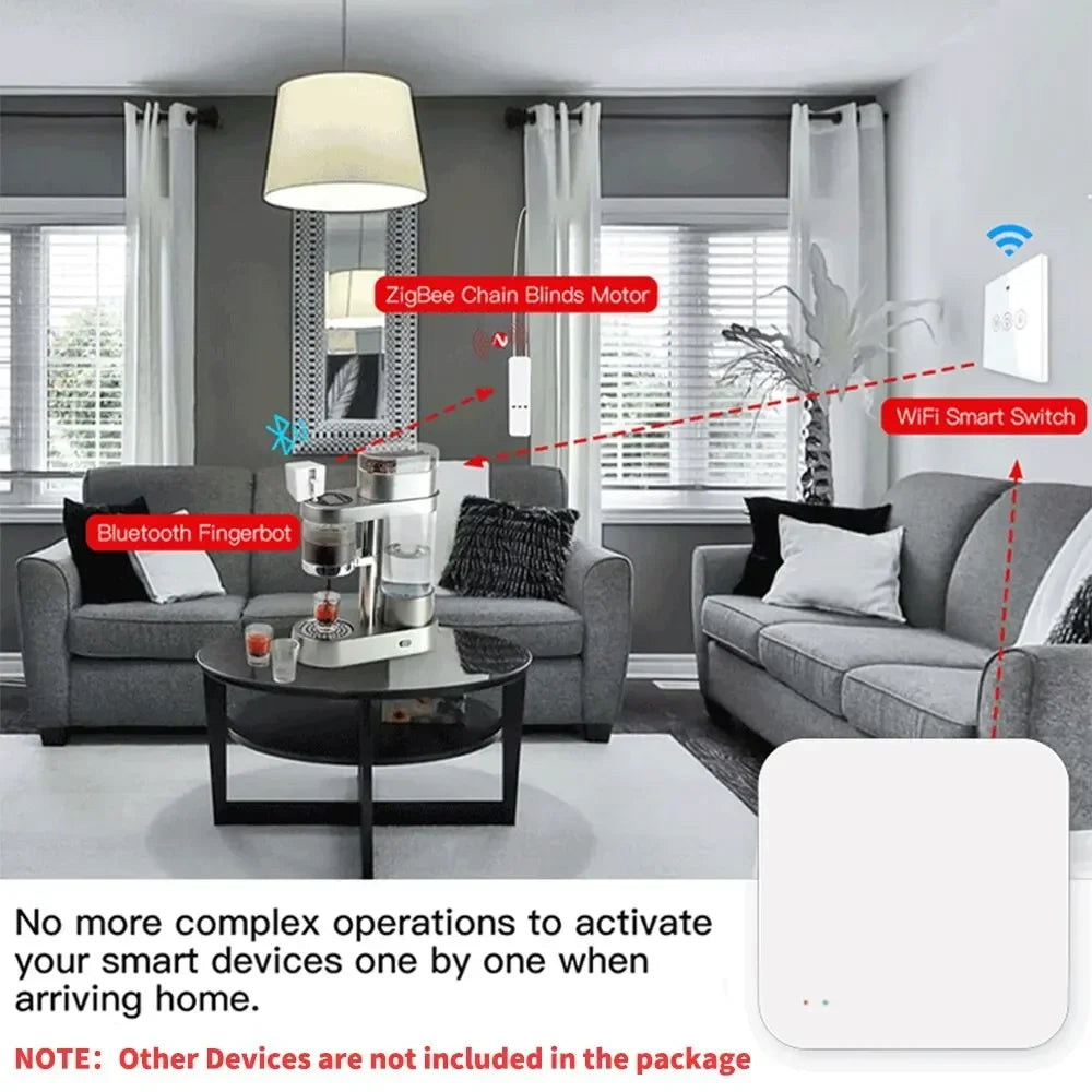 Tuya ZigBee Wireless Smart Gateway Hub Home Bridge Network APP Remote Control AU