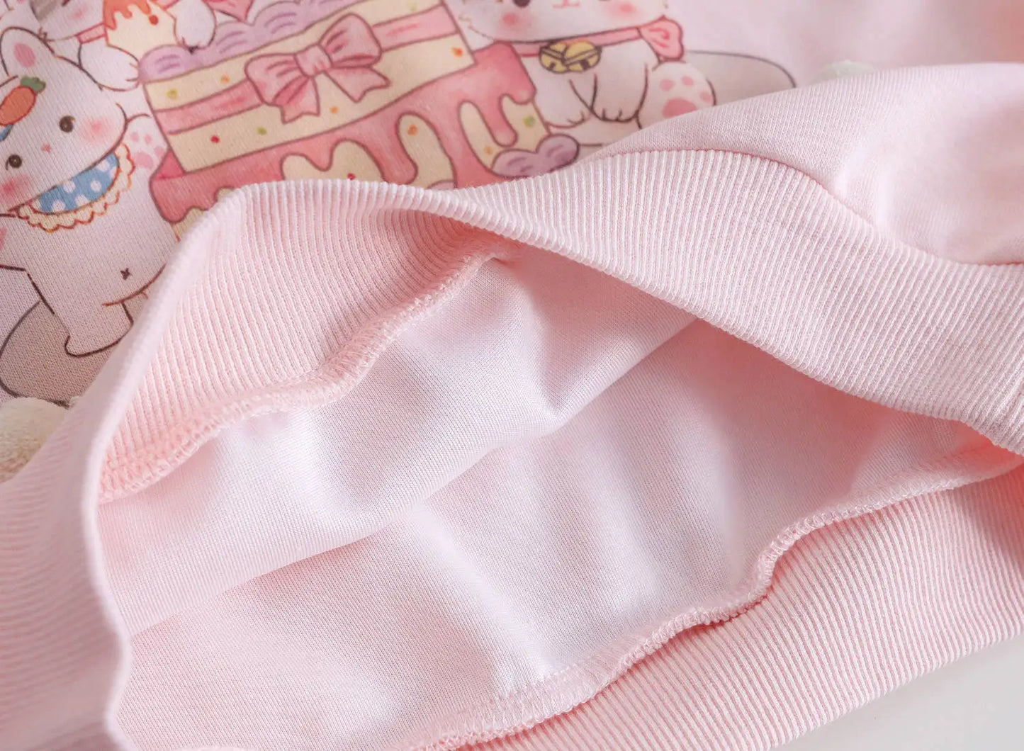 Autumn Winter Girls Sweatshirts Long Sleeve Sweater for Kids Cartoon Cat Children Pullovers Toddler Outerwear Baby Outfits