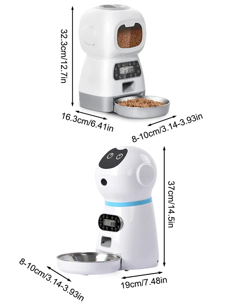 Intelligent Automatic Pet Feeder – Precise Cat & Dog Feeding Device