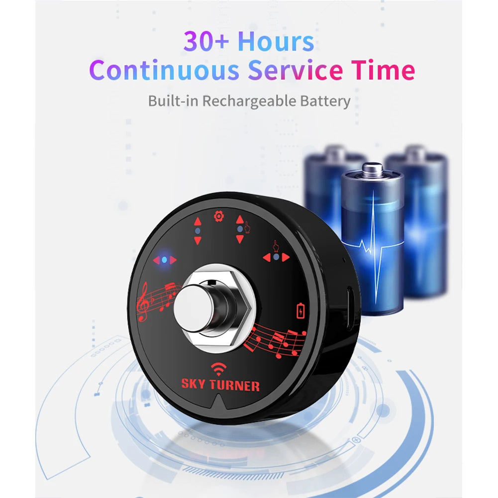 Wireless Page Turner Bluetooth-compatible Automatic Universal Score Page Turner For Phone Computer