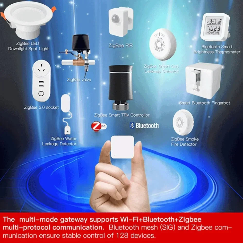 Tuya ZigBee Wireless Smart Gateway Hub Home Bridge Network APP Remote Control AU