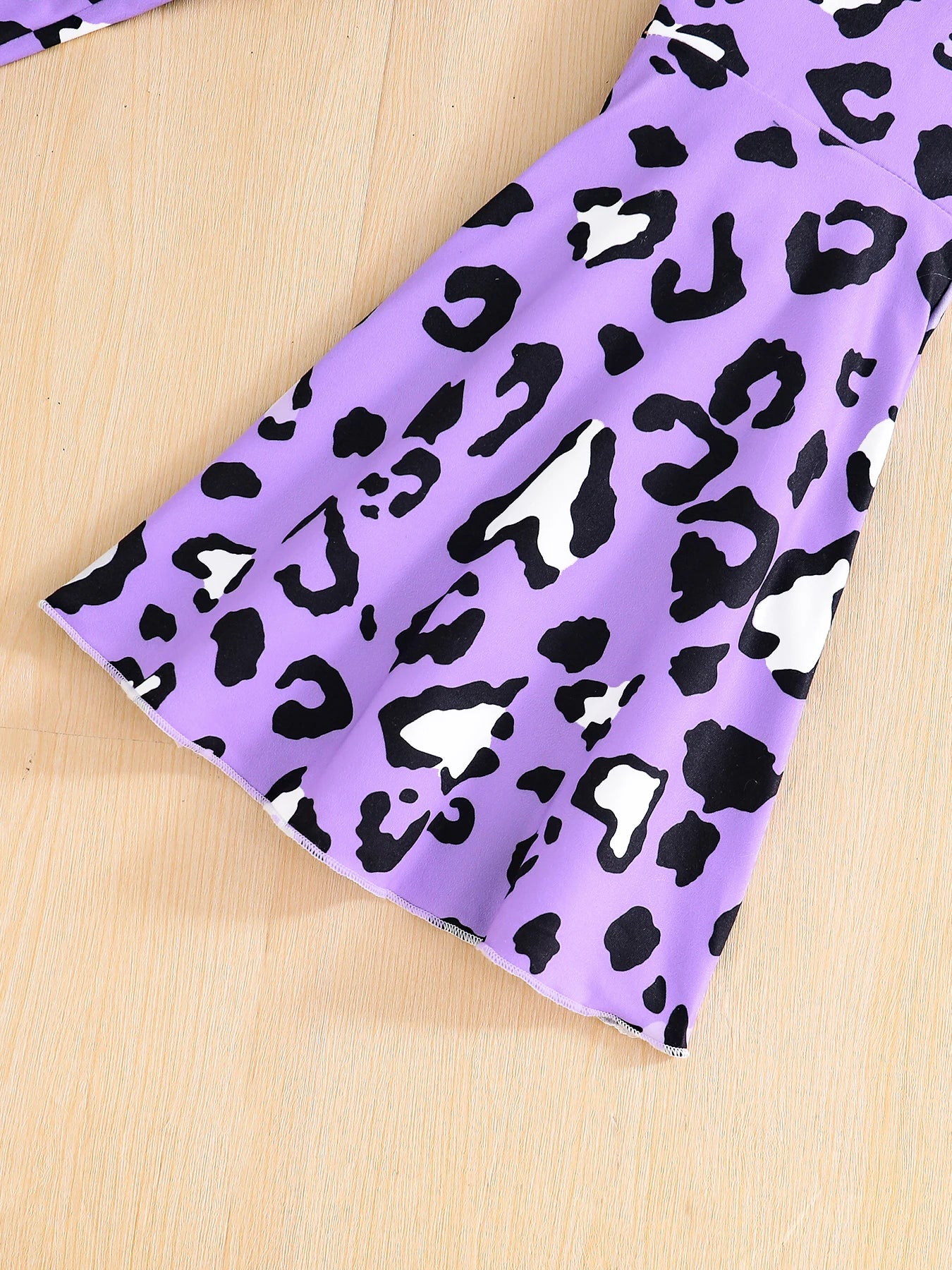 Heart Print Top & Jeans Set